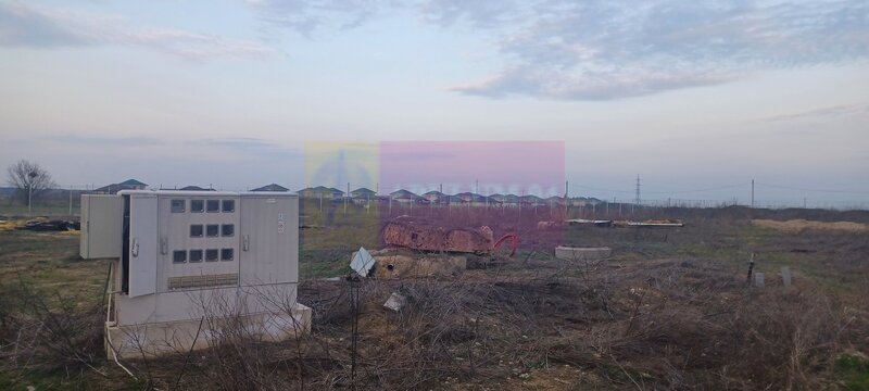 Sabareni, teren curti-constructii 610 mp cu utilitati