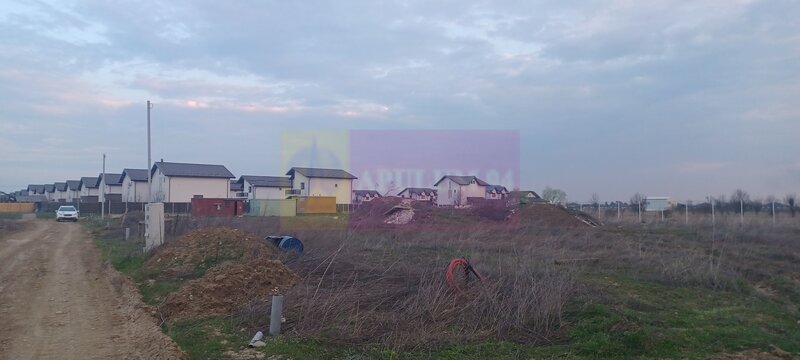 Sabareni, teren curti-constructii 610 mp cu utilitati